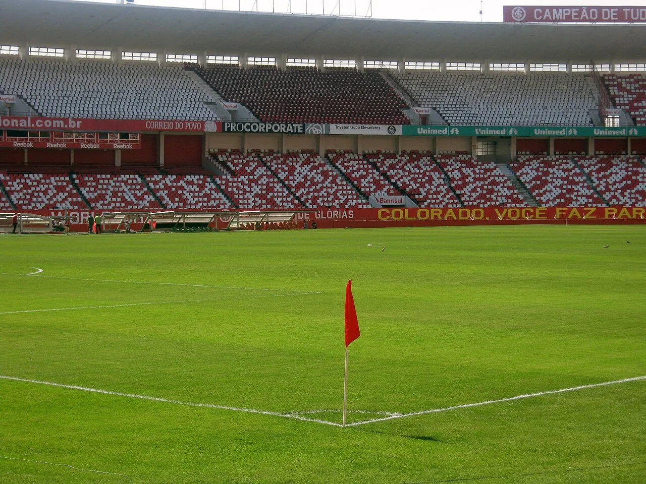 Estadio Beira-Rio en Porto Alegre, casa de Internacional