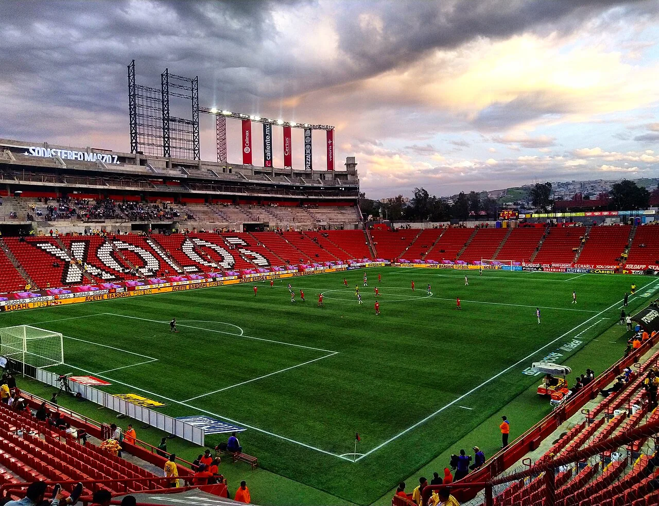 Estadio Caliente en Tijuana, casa de Xolos